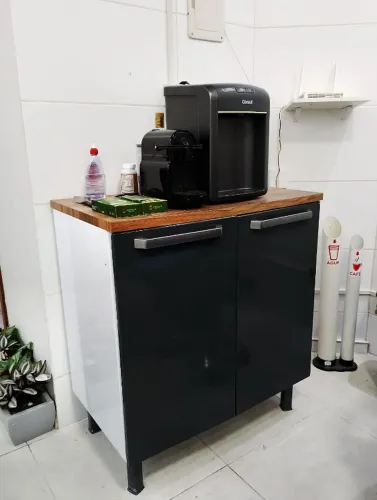 Bancada Multiuso Moderna - Estilo Contemporâneo (Cozinha ou Escritório)