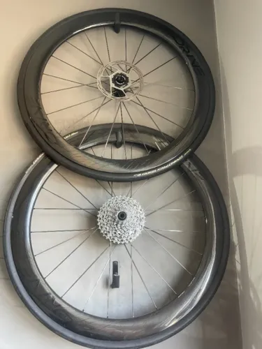 Roda Raio Fibra Carbono Elite Wheels Drive 50mm Disc Speed