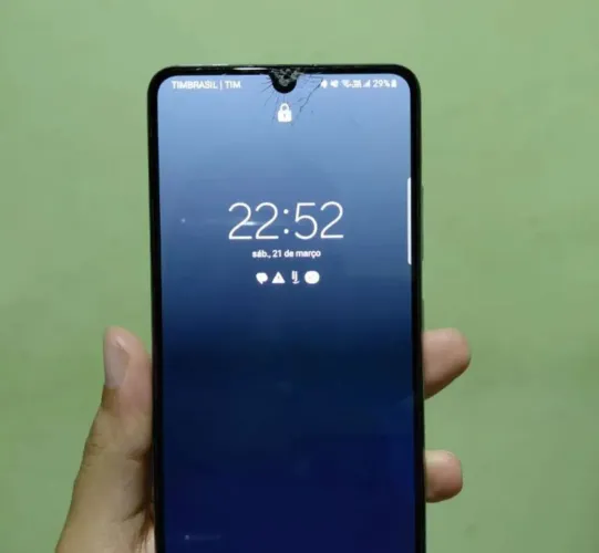 Samsung A32 128 memória TELA TRINCADA
