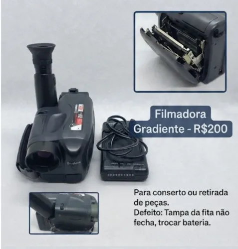 Filmadora gradiente 