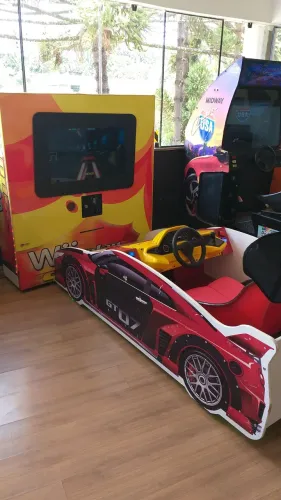 Arcade Fliperama Simulador de Carro de Corrida