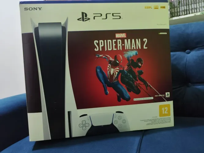 PS5 - 2 ANOS DE USO, ACOMPANHA NF