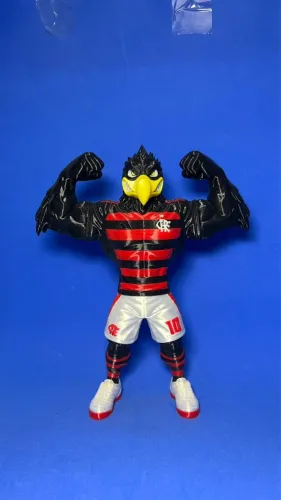 Urubu do Flamengo 26cm | Mascote Mengão Colecionável Pronta Entrega
