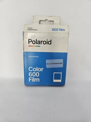 Filme Original Polaroid Color 600 Film Para 8 Fotos Instantâneas