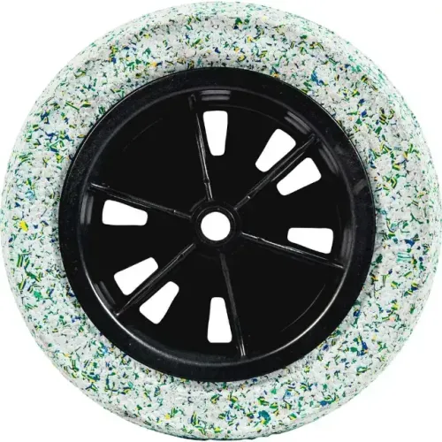 Roda completa com pneu maciço, linha leve, 109, FORCE