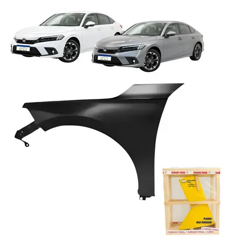 Paralama Honda Civic G11 Advanced 2023 24 2025 Le