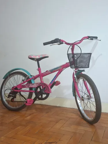 Bicicleta Caloi Barbie