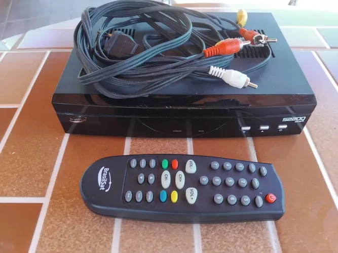 Receptor para canais tv parábolica 