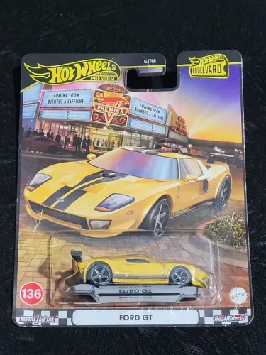 Hot Wheels Premium Ford GT - Boulevard - Carrinho Miniatura 1/64