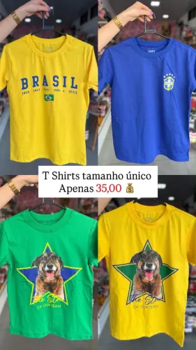 T-SHIRT DO BRASIL