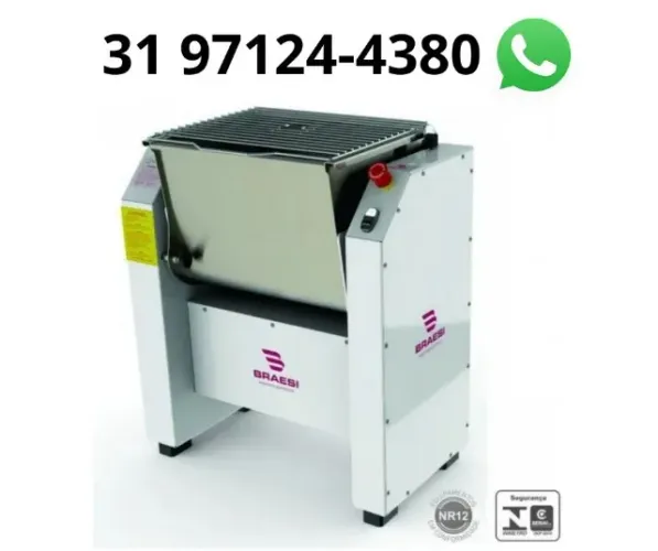 Amassadeira Basculante 15KG Braesi Bivolt