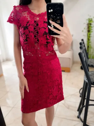 Vestido rendado bellina&co - Tam. P