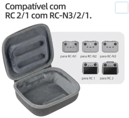 Estojo de transporte anti-queda Sunnylife para RC 2 RC N1, N2 e N3 case protetora