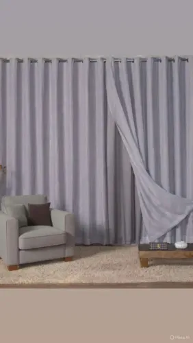 Cortina De Gaze de linho