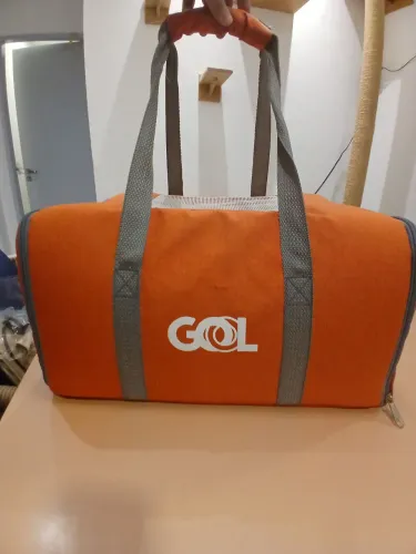 Bolsa de transporte em avião Gol oficial para pet