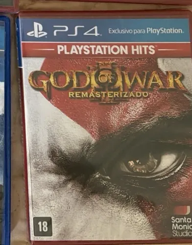 God of War III Remasterizado PS4 PlayStation Hits Lacrado
