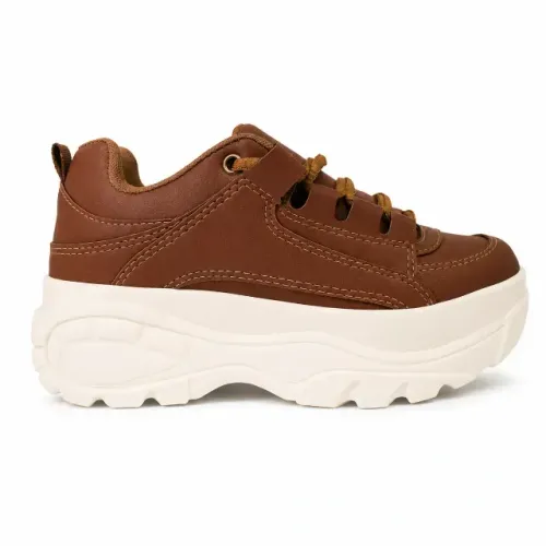 Tênis Plataforma Feminino Bufalo London Confortável Casual Novo