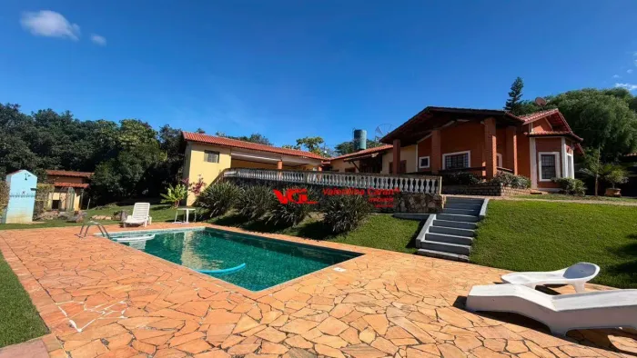 Chácara com 5 dormitórios para alugar, 3450 m² por R$ 12.880/mês - Colinas do Mosteiro de