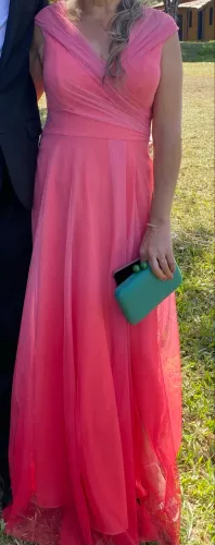Vestido de Festa Rosa