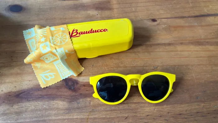 Óculos edição limitada Bauducco 