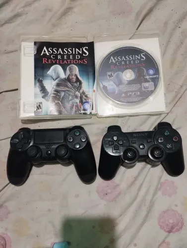 Controles de Playstation 4 e 3 e Jogo de Playstation 3
