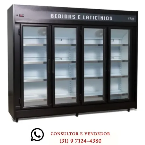 Refrigerador Auto Serviço 4 Portas Polar