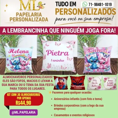 Kit com 20 Almochaveiros por R$ 34,90! ?