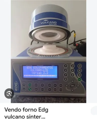 Forno de Cerâmica Edg Vulcano Sínter 220v