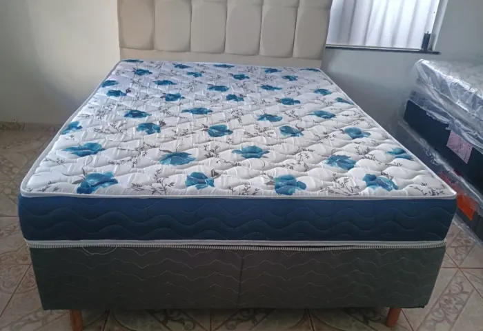 Cama casal ortopédica Ortobom 