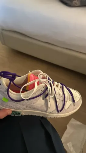 Tênis dunk off white
