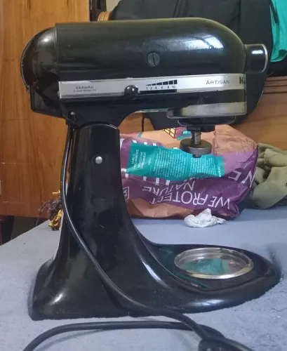 Batedeira kitchenaid preta 127v artisan