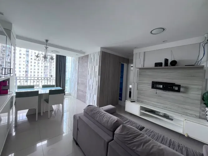 Apartamento mobiliado para locação no Brisas Life