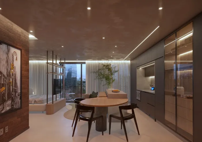 Apartamento para venda em Vila Olímpia com 1 quarto, 53m²
