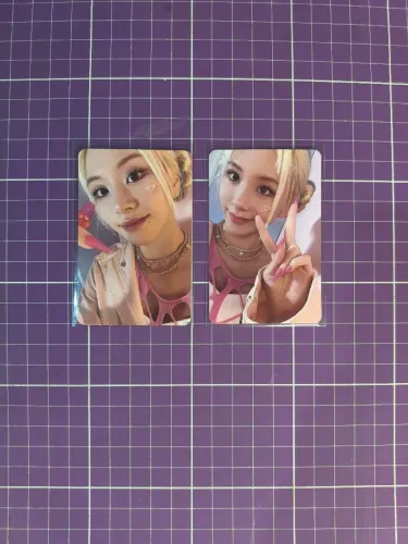 Photocard Chaeyoung Twice Formula of Love Oficial Kpop Once