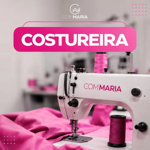 VAGA PARA COSTUREIRA - MODA FITNESS