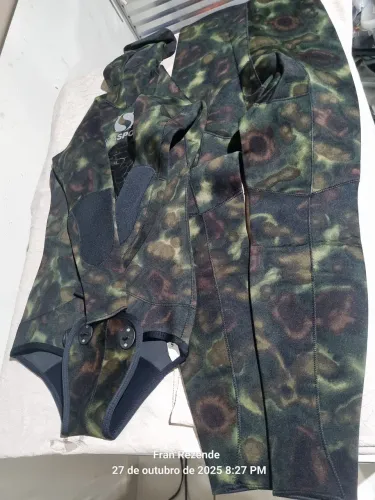 Roupa de mergulho Onda Sports camuflada 