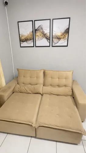 Sofa retratil reclinavel 2 lugares 