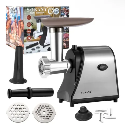 Moedor de Carne Automático 1500W - Sokany 110v ou 220v