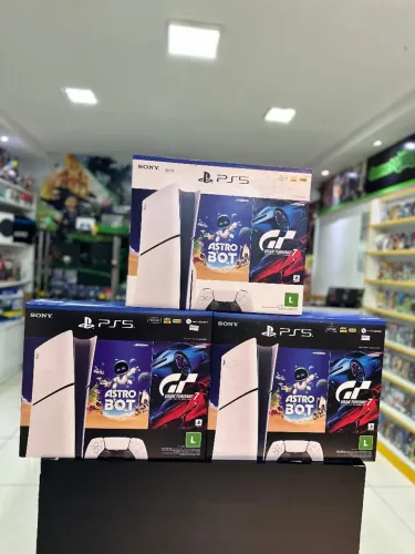 PS5 SLIM NOVO COM JOGOS 