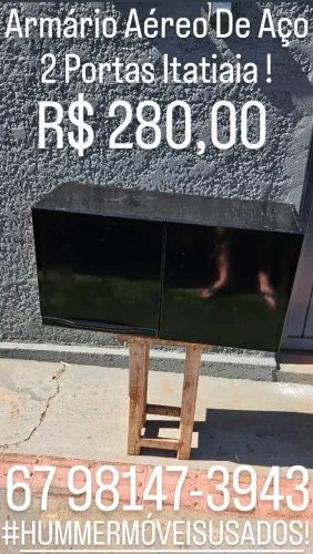 Vende - Se Armário Aéreo De Aço 2 Portas Itatiaia !