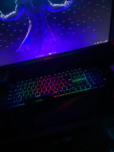 TECLADO MECÂNICO GAMER MANCER ONYX MK2 RGB