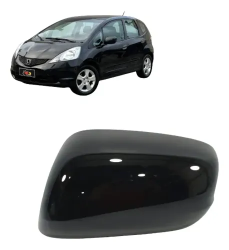 Capa Retrovisor New Fit Sem Seta 2009/2013 Lado Esquerdo