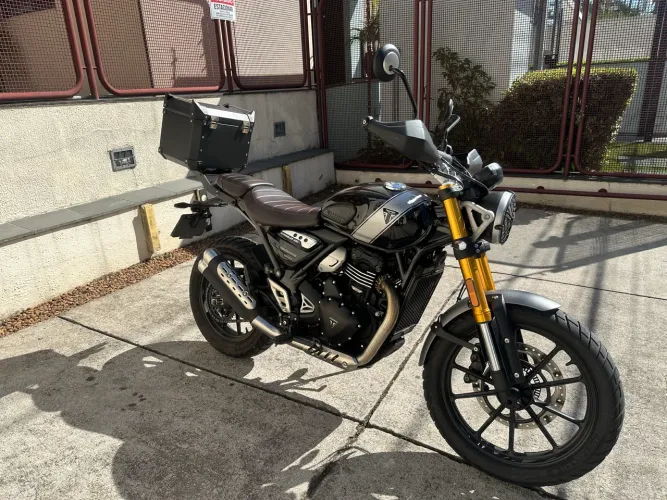 Triumph Scrambler 400x - único dono