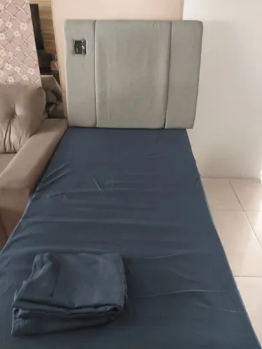 Cama box solteiro + cabeceira