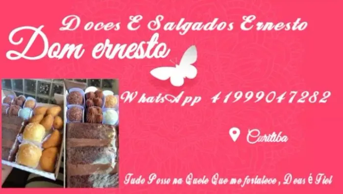 Dom Ernesto Doces e Salgados WhatsApp *