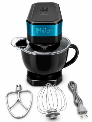 Batedeira Planetária Philco 900W Completa com Acessórios