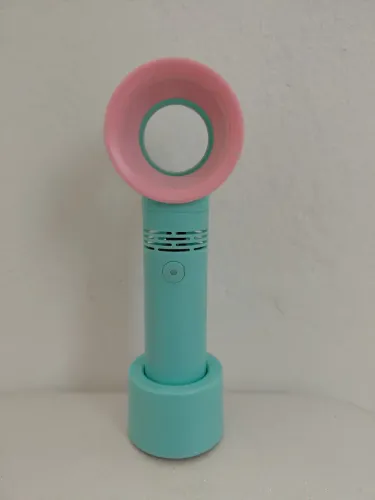 Ventilador Portátil Sem Hélice Recarregável Para Secagem de Cílios