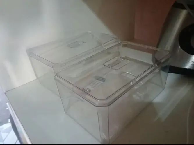 Caixa organizadora de acrílico