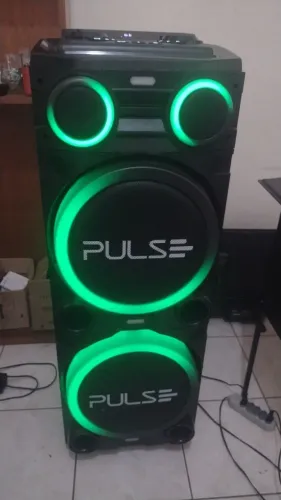 Caixa pulse 2700w potência 