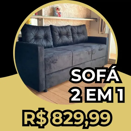 SOFÁ CAMA, Economia de ESPAÇO E DINHEIRO, PREÇO DA FÁBRICA
